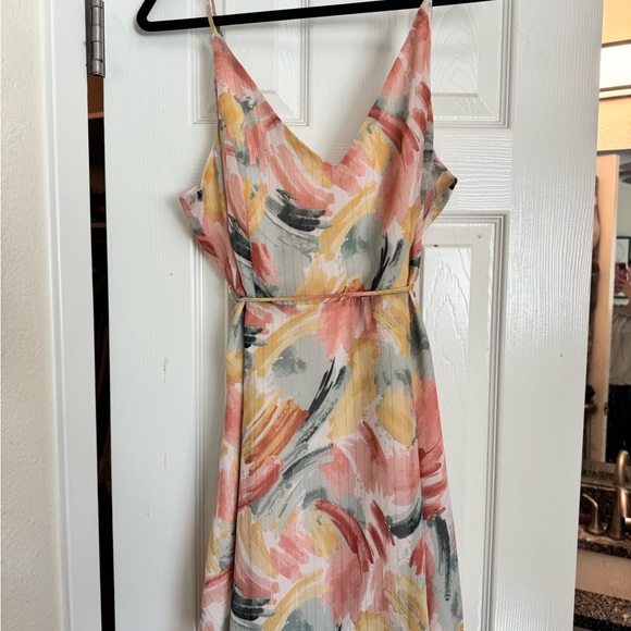 Lulus Dresses & Skirts - Elegant Multicolor Sleeveless Dress